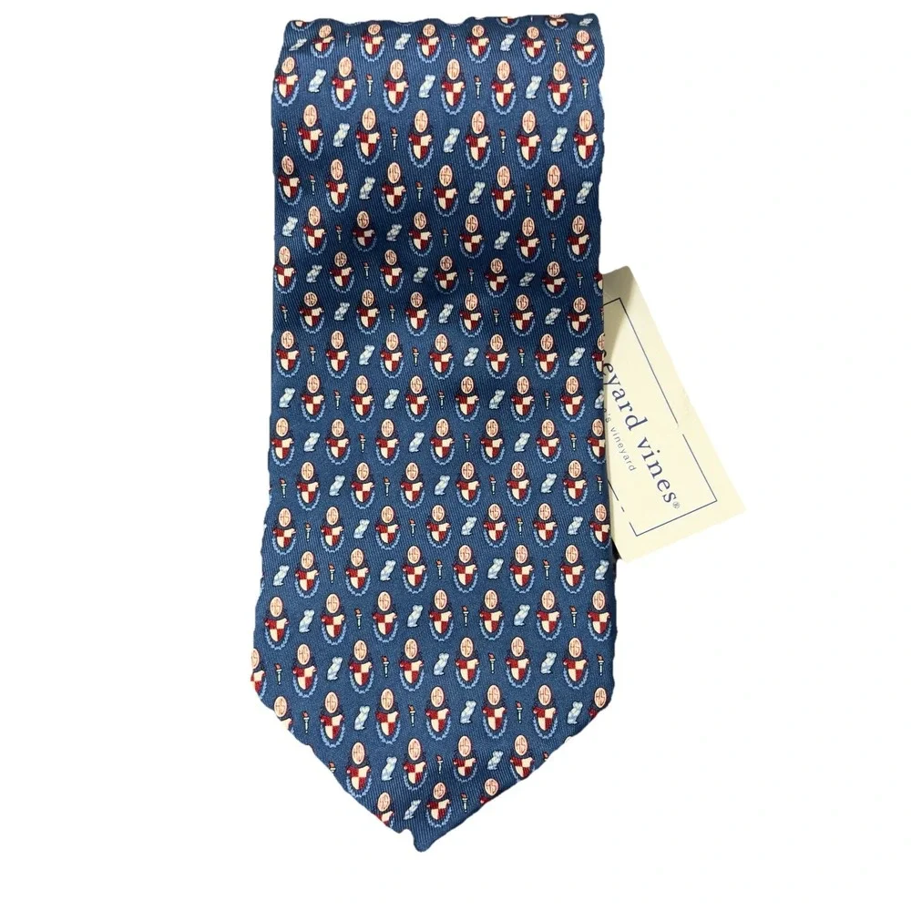 Vineyard Vines Silk Tie The Harvey School Custom Collection